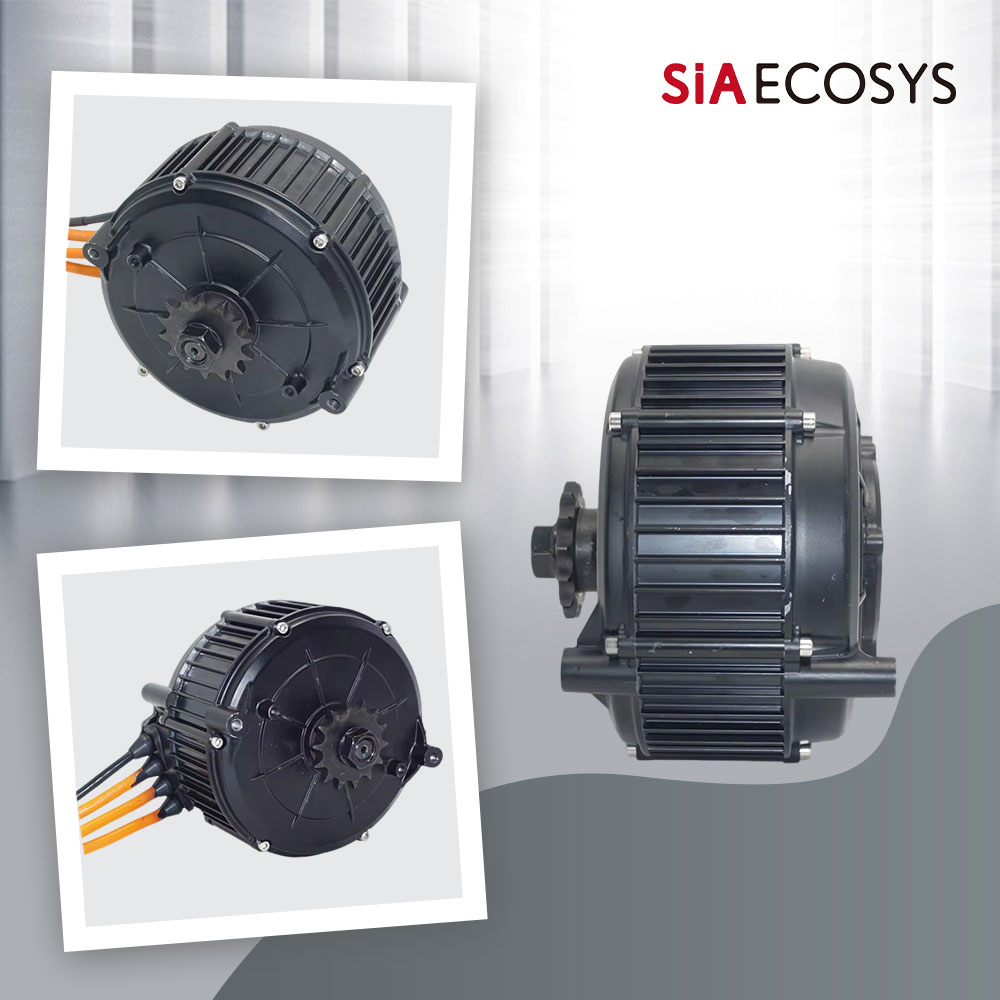 Motor de Tração Central QSMOTO - Mid Drive Motor Kit 72V 5000W avaliação e preço