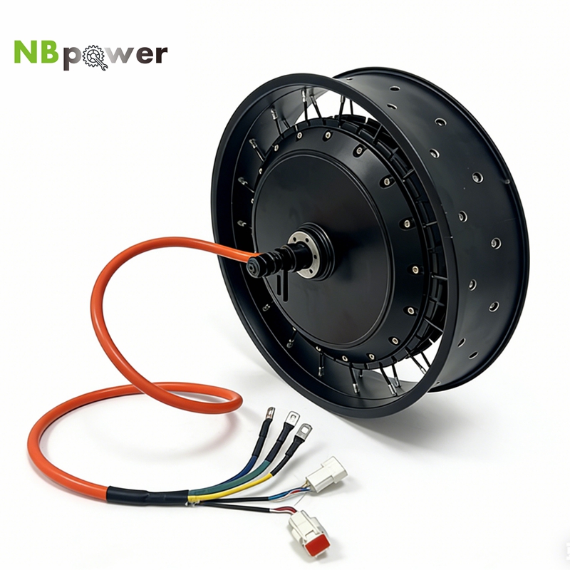 Motor de cubo para bicicleta e - Qs Motor 273 8000W Hub Motor avaliação e preço
